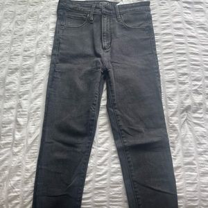 High Rise Skinny Jeans Black
